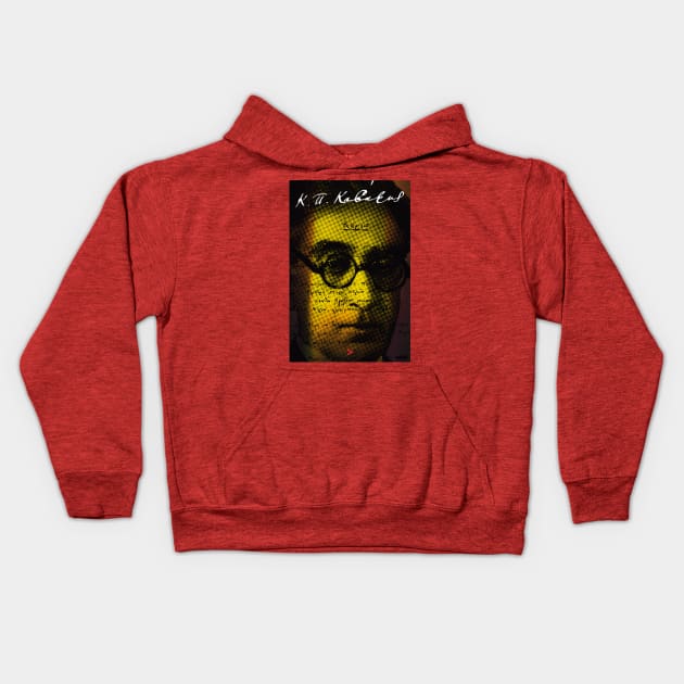 Constantine P. Cavafy Kids Hoodie by Exile Kings 